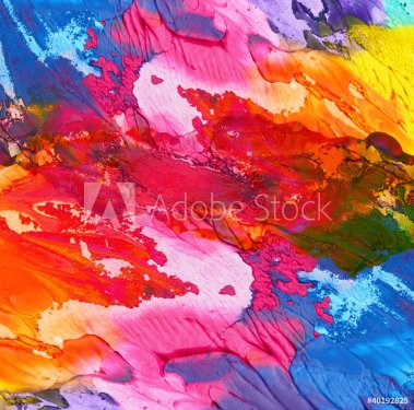 Abstract acrylic hand painted background - 900398884