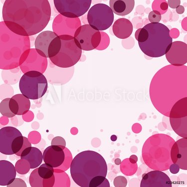 Abstract  background with circles