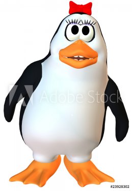 adorable female penguin - 900454585