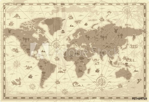Ancient World map - 900463901