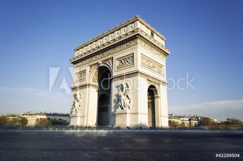 Arc de Triomphe in Paris, France - 900440037