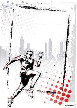 athletics poster