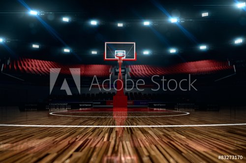 Basketball court. Sport arena.  - 901148389