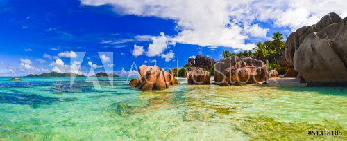 Beach Source d'Argent at Seychelles - 901139669