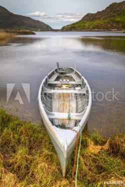 Boat at the Killarney lake in Co. Kerry, Ireland - 900458200