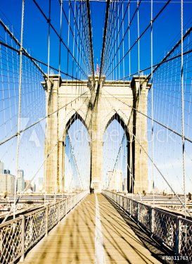 Brooklyn Bridge, Manhattan, New York City, USA - 900162165
