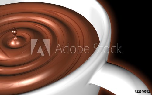 Cioccolato in Tazza-Cup of Cocolate-3d