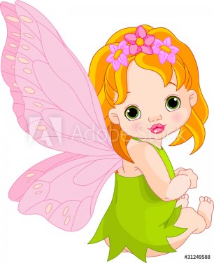 Cute baby Fairy