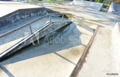 empty skatepark  - 901144469