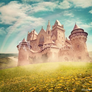 Fairy tale princess castle - 900371986