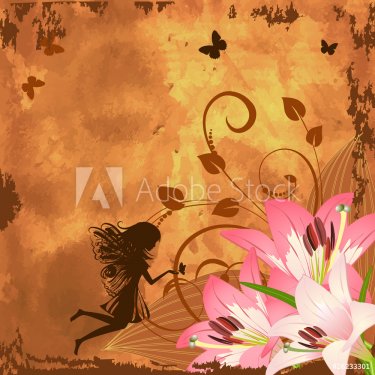 Flower fantasy fairy - 901138412