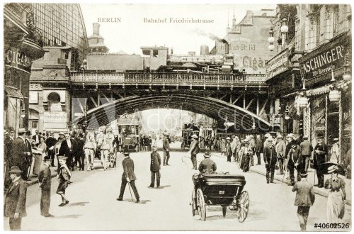 Friedrichstrasse Postcard