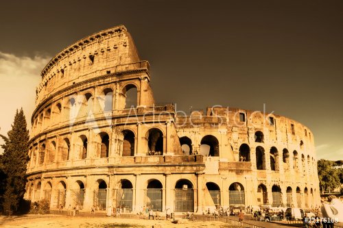 great Italian landmarks series - Colosseum - 900590394