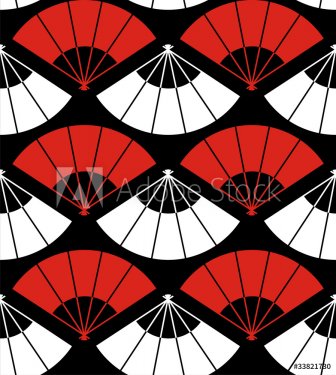 Japan fan abstract background - 900461736