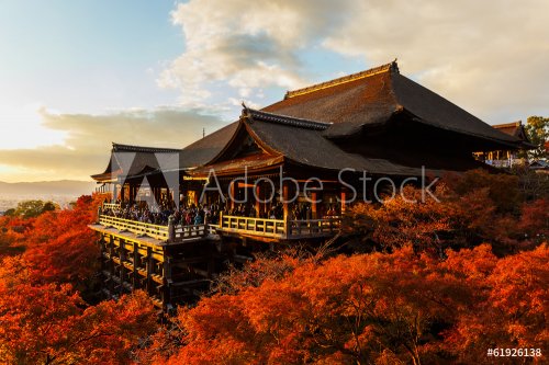 Kiyomizu-dera temple in Kyoto - 901143403