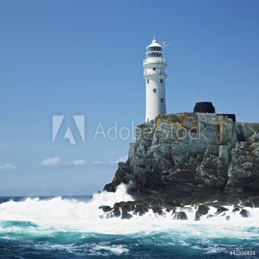 lighthouse, Fastnet Rock, County Cork, Ireland - 900441763