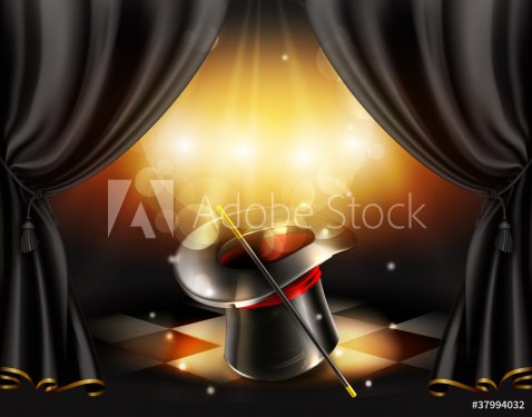 Magic tricks background - 900485072