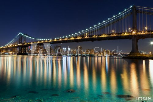 Manhattan Bridge, New York City. - 900079510