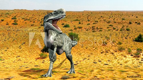 monolophosaurus desert