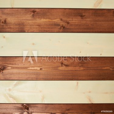 Paint coated wooden boards