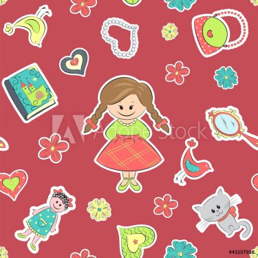 Pattern for little girls - 900547397