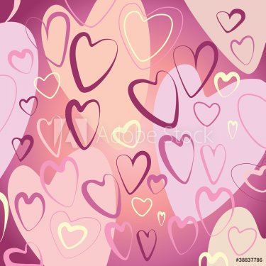 Pink hearts - 900468939