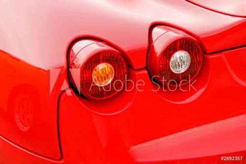 red car brakelight - 901153281