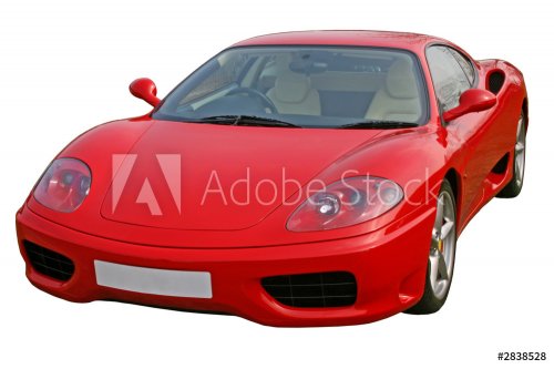 red supercar - 901153264