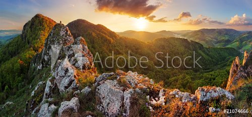 Slovakia mountain at spring - Vrsatec - 901144599