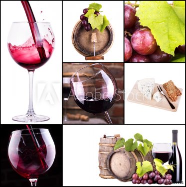 wine collage - 901142330