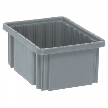 Quantum Storage System - DG91050-GREY - Divider Box® Containers - 10.9 x 8.3 x 5 - Gray - Unit Price