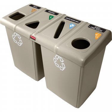 Rubbermaid - 1792374 - Stations de recyclage Glutton(MD)