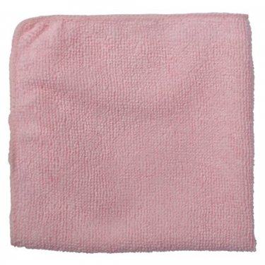 Rubbermaid - 1820581 - Light-Duty Cleaning Cloth - Microfibre - 16 x 16 - Red - Unit Price