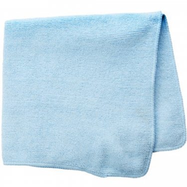 Rubbermaid - 1820583 - Light Commercial Cleaning Cloth - Microfibre - Blue - Unit Price