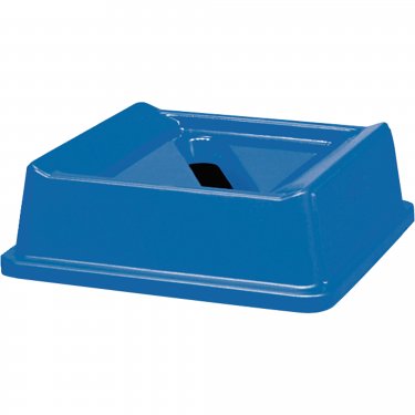 Rubbermaid - FG279400DBLUE - Recycling Containers - Tops