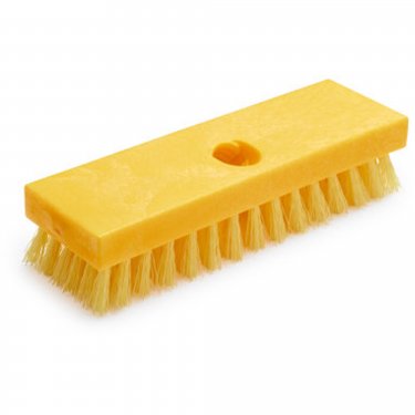 Rubbermaid - FG9B3600YEL - Plastic Block Deck Brush - Deck - Polypropylene - 9 - Yellow - Unit Price