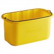 Rubbermaid - FG9T8200YEL - Seau porte-accessoires Executive Series(MC) - 2.5 gal. US (10 pintes) - Jaune - Prix unitaire