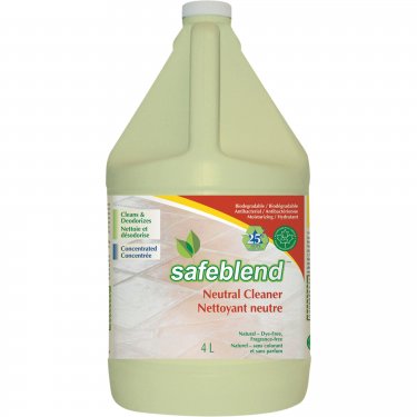 Safeblend - NCXXG04 - Nettoyants neutres sans parfum - 4 litres - Prix par bouteille