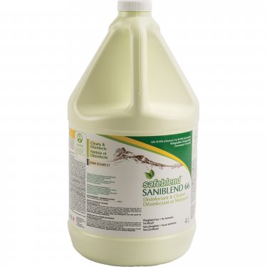 Safeblend - S66XG04 - Nettoyant désinfectant concentré SaniBlend 66 - 4 litres - Prix par bouteille
