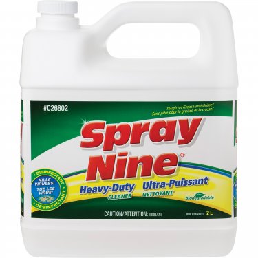 Spray Nine - C26802 - Nettoyant pour les gros travaux Spray Nine(MD) - 2 litres - Prix par cruche