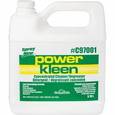 Spray Nine - JK745 - Produit nettoyant pour nettoyeur de pièces Power Kleen Spray Nine(MD) - 3.78 litres - Prix par cruche