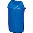 Techstar Plastics Inc - 519B BIL PAPER ONLY - Contenants pour le recyclage Bullseye(MC) en forme de demi-lune - 68L/18 US Gallon - Bleu - Prix unitaire