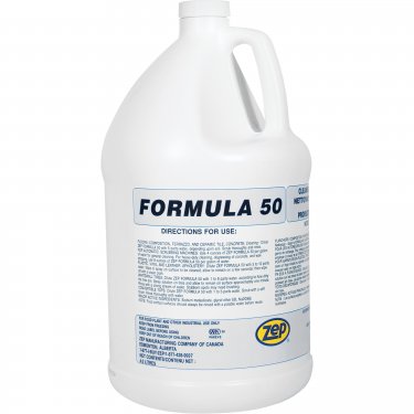 Zep - 85954C - Formula 50 Heavy-Duty Alkaline Cleaner - 4 liters - Price per bottle