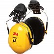 3M - H9P3E - Serres-têtes de série Peltor(MC) Optime(MC) 98 - Fixation pour casque - CSA Classe: A - NRR dB 23 - Jaune - Prix unitaire