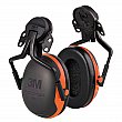 3M - X1P5E - Serres-tête isolés électroniquement Peltor(MC) - Fixation pour casque - CSA Classe: Aucune - NRR dB 21 - Noir/Orange - Prix unitaire