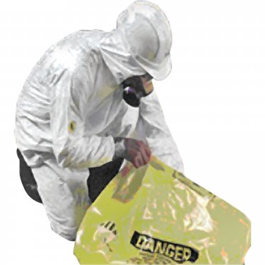Alte-rego - AR355076CL100-3.0MIL - Sacs Sure-Guard(MC) pour la collecte d'amiante - 35 x 50 - Transparent - Prix par boîte de 100