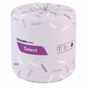 Cascades - B021 - Papier hygiénique Pro Select(MD) - 149' - Blanc - Prix par caisse de 48 rouleaus de 420 feuilles