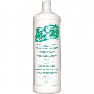 Chemotec - AC23Q12 - Nettoyant à cuvettes - 1 litre - Prix par bouteille