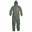 Dupont Personal Protection - QS127TGRXL000400 - Tychem® 2000 SFR Protective Coveralls - Tychem® - Green - X-Large - Unit Price