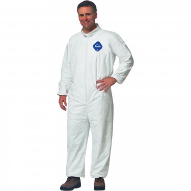 Dupont Personal Protection - TY125S-3XL - Tyvek® 400 Coveralls - Tyvek® - White - 3X-Large - Unit Price